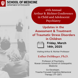 47th Annual Arthur B. Richter Conference in Child and Adolescent Psychiatry Banner